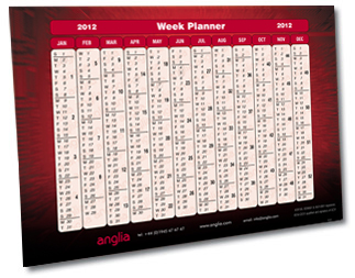 Anglia Week Planner