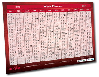 Anglia Week Planner