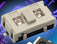 Illuminated Tact switch can incorporate two LED’s in any colour combination