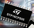 STMicroelectronics has introduced the first LED driver to include auto-power-saving features. The STP16CPS05, an innovative member of ST�s Power Logic family, allows manufacturers to meet the high power-efficiency requirements of industrial lighting.