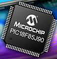 Microchip increases memory and lowers the cost of PIC18 LCD microcontrollers