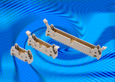 Latched headers with compliant pin for flat cables from HARTING