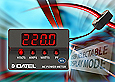 Four function AC power meters from MurataPS display Volts, Amps, Watts and Power Factor