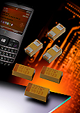 AVX Corporation has introduced a new termination style for MnO2 (TLN series) and polymer (TCN series) tantalum capacitors that reduces the required internal construction space by up to 60 per cent and enables parts to be positioned very closely together.