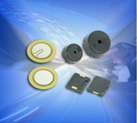 Murata's piezo sound components are available in low-profile SMD packaging for automotive and consumer electronics. Compared to magnetic/dynamic sound components, piezo sounders and buzzers consume very little current.