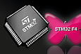 STMicroelectronics has announced the introduction of its new STM32 F4 series of microcontrollers. This extension to the STM32 platform is based on the latest ARM® Cortex™-M4 core, which adds signal-processing capabilities and faster operations.