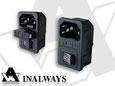 Switched Power Inlets widen choice of IEC connectors