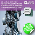 Analog Devices introduces the AD9172 series D/A converter that sets new performance benchmark for Wideband SDR