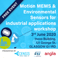CENSIS: Motion MEMS and environmental sensors for industrial applications