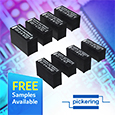 Introducing Pickering reed relays with low thermal EMF for direct drive from Logic ICs, samples available from Anglia