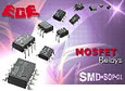 MOSFET relays that switch AC and DC loads
