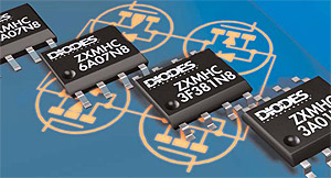 Diodes’ MOSFET H-bridges optimise design of DC motor control and inverter circits