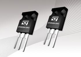 Low-loss 1200V IGBT series from STMicroelectronics reduces energy use in everyday motor drives
