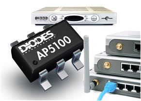 Diode's AP5727 - Boost converter for the bias voltage of small size OLED and LCD displays