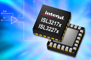 ISL3217x and ISL3227x Series Provide Rugged Receive Solution, Eliminate the Need for Voltage Level Translators in Mixed-Voltage Systems