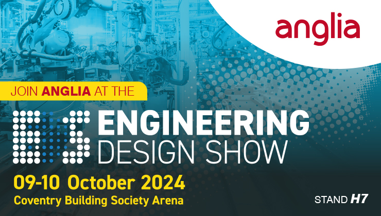 Anglia & Analog Devices to attend the Engineering Design Show 