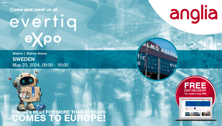 Join Anglia at Evertiq Expo Sweden