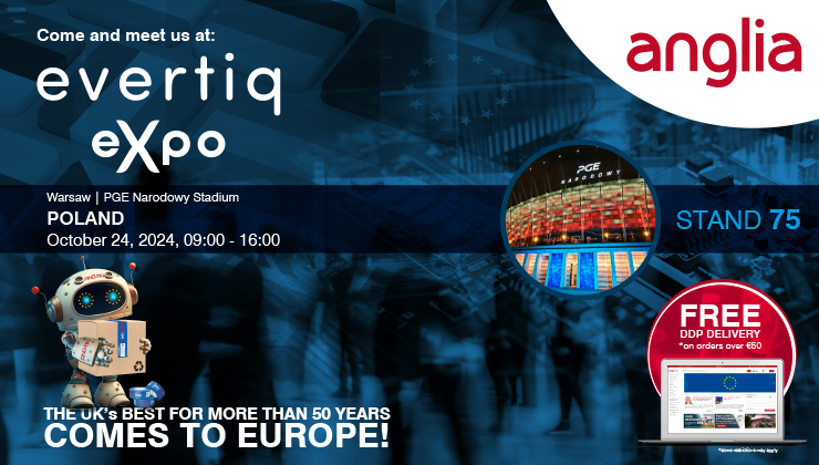 Join Anglia at Evertiq Expo Warsaw