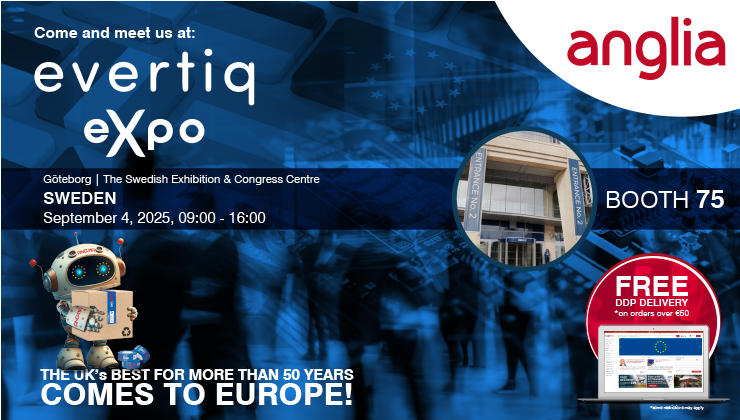 Join Anglia at Evertiq Expo Gothenburg 