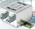 New DIN rail mounting EMC filters from Schaffner simplify panel building and industrial control systems