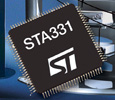 STMicroelectronics adds audio processor with highly-efficient audio codec to all-digital Sound Terminal™ family
