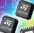 Single-chip LED-backlight drivers from STMicroelectronics serve notebook PC screens and large-display applications