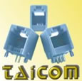 Taicom offer range of RJ style connectors