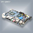 Avalue release the new EPIC Board EPI-QM57 based on the new Intel® Core™ i7 processor and mobile Intel® QM57 Express chipset