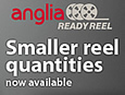 New Anglia Ready Reel service provides smaller reel quantities for low volume or prototype production runs