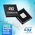 Introducing the STSPIN32F0B 3-phase BLDC controller with triple half-bridge gate driver from STMicroelectronics