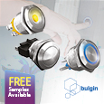 Bulgin's Robust Vandal Resistant Switches Ideal for Harsh and Hostile Environments, samples available from Anglia