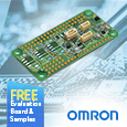 OMRON Evaluation Board that fast tracks IoT sensor system development, evaluation board available from Anglia