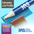 Introducing the FH26W Series of Space Saving FPC Connectors from HIROSE, samples available from Anglia