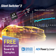 Analog Devices Synchronous Step-Down Silent Switcher 2 Delivers 94% Efficiency & Ultralow EMI/EMC Emissions, free samples and demo board available from Anglia