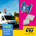 Simple to use Tiny GNSS module from STMicroelectronics ideal for Wearables, samples and evaluation boards available from Anglia