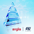 Anglia wins STMicroelectronics distribution award in tough year