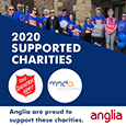 Anglia makes £5000 charity donation