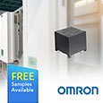 OMRON launch 800 VAC 200 Amp rated PCB relays with ultra-low contact resistance for high power applications samples available from Anglia