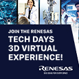 Join Renesas for 1 of 2 repeat sessions on November 3 4 during local European business hours, or November 10 11 during local Asia Pacific business hours. Both sessions will be conducted in English.