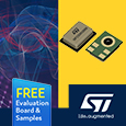 The MP23DB02MM from STMicroelectronics is an ultra-compact, low-power, omnidirectional, digital MEMS microphone built with a capacitive sensing element and an IC interface with optional stereo configuration.