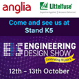 Anglia joins Littelfuse at the Engineering Design Show
