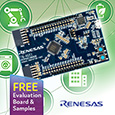 RA2E1 Fast Prototyping Board from Renesas aids development for a variety of applications, evaluation board available from Anglia