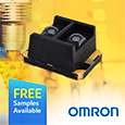The OMRON EE-SY1201 is an exceptionally compact reflective Photomicrosensor (PMS) with a sensing distance of 3-4mm. A Photomicrosensor, also known as a photointerrupter, is a compact optical sensor that senses objects or object positions.