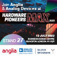 Join Anglia & Analog Devices at Hardware Pioneers Max 23