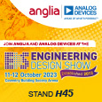 Anglia joins Analog Devices at the Engineering Design Show