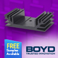 Most comprehensive range of Boyd thermal management products stocked at Anglia.