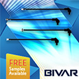 The SZR series flexible light pipe system from Bivar expands the SZ Series with a right angle flexible light pipe system.