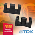 Distributed Air Gap Ferrite Cores from TDK increase power density and reduce size, samples available from Anglia.