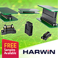 Introducing the Flecto range of board-to board floating connectors from Harwin, samples available from Anglia.