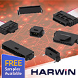 Harwin expand the popular Kontrol industrial connector range with addition of single row and cable assemblies, samples available from Anglia.